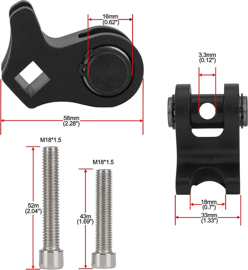 CNSPEED Ls Valve Spring Installation Tool Aluminum Valve Spring Compressor Tool for LS2 LS1 Style Valve Spring Installation (Black) - Image 4